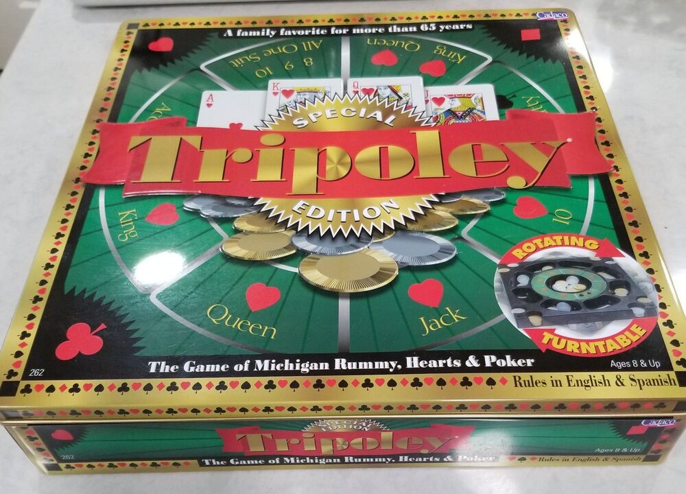 Tripoley Special Edition • 2002 Cadaco • Metal Box • Complete Set